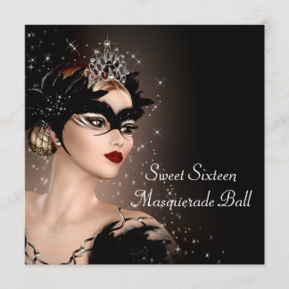 Schwarzweiß-Party Einladung