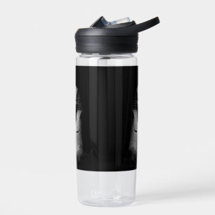 Schwarzweiß-Pharao-König Trinkflasche