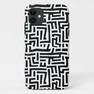 Schwarzweiß-Pop Kunst, Dichtung und Musik Case-Mate iPhone Hülle