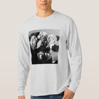 Schwarzweiß-Rosa-Shirt T-Shirt