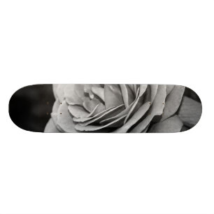 Schwarzweiss-Rose Skateboard