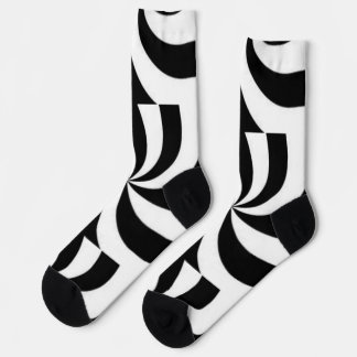 Schwarzweiß Socken
