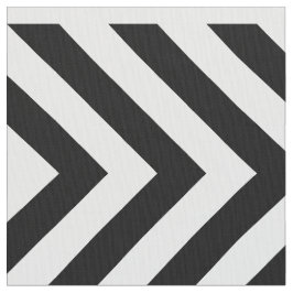 Schwarzweiss-Sparren und Diamanten geometrisch Stoff