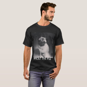 Schwarzweiss-Sprössling T-Shirt
