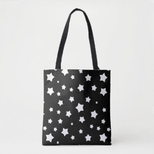 Schwarzweiss-Sternchen-Vereinbarung Tasche