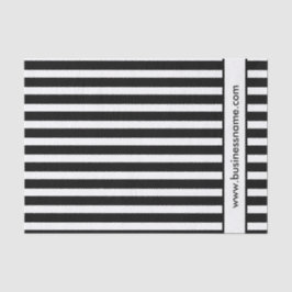 Schwarzweiss-Streifen Seidenpapier