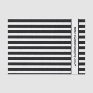 Schwarzweiss-Streifen Seidenpapier