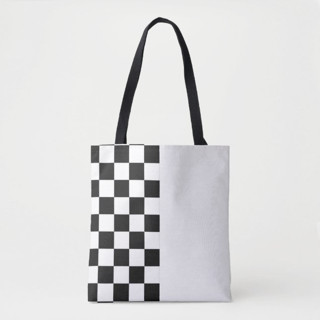 Schwarzweiß Tasche (Vorderseite)