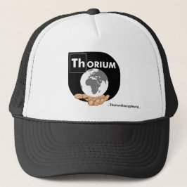 Schwarzweiss-Thorium-Kappe Truckerkappe