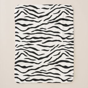 Schwarzweiss-Tiger-Streifen Sherpadecke