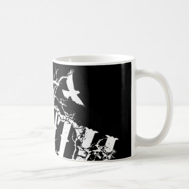 Schwarzweiss-Wahrheit Mug2 Kaffeetasse (Rechts)