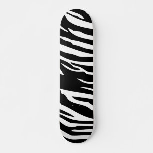 Schwarzweiß Zebra Print Animal Mini Skateboard