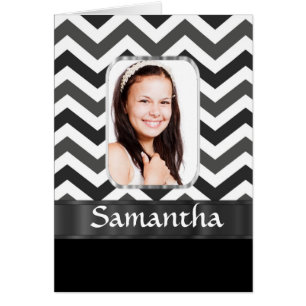 Schwarzweiß Zickzack