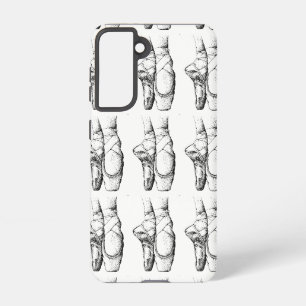 Schwarzweißballschuhe Samsung Galaxy Hülle