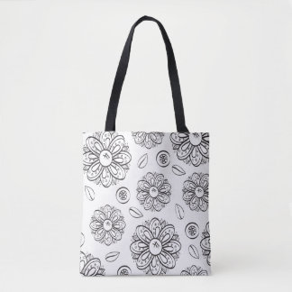 Schwarzweißbeutel Tasche