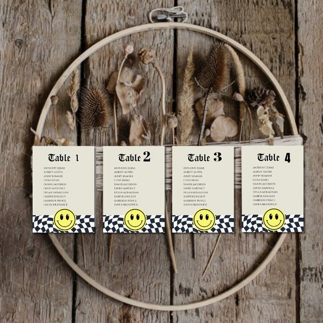 Schwarzweißdiagramm mit karierter Tischnummer (Von Creator hochgeladen)