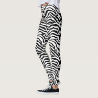 Schwarzweißdruck mit Zebra-Streifen