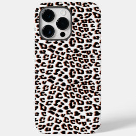 Schwarzweißdruck und Weißleopard Case-Mate iPhone 14 Pro Max Hülle