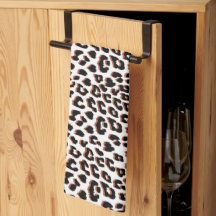 Schwarzweißdruck und Weißleopard