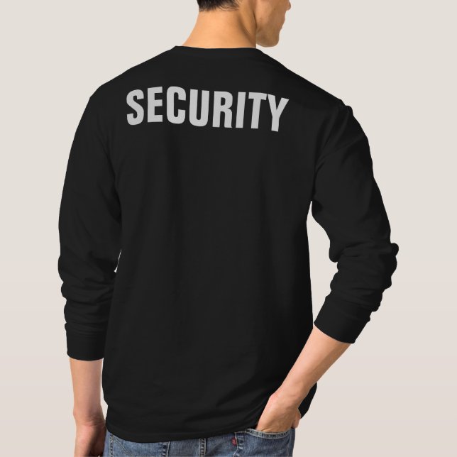 Schwarzweißdruckgeräte mit weißer und beidseitiger T-Shirt (Rückseite)