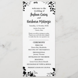 Schwarzweißflatterprogramm Programm