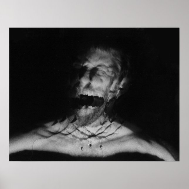 Schwarzweißfoto Poster (Vorne)