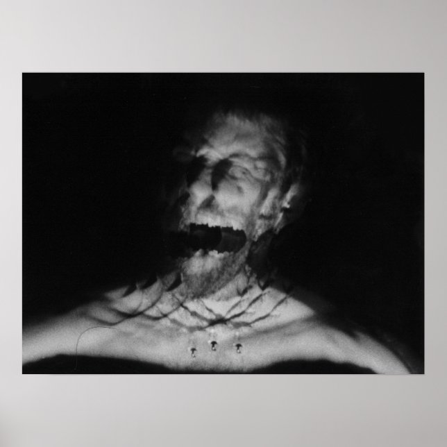 Schwarzweißfoto Poster (Vorne)