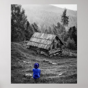 Schwarzweißfotografie Poster