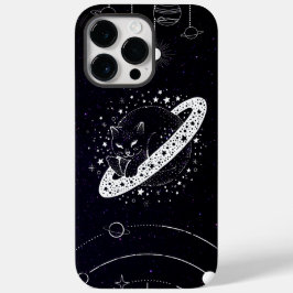 Schwarzweißgalaxie Case-Mate iPhone 14 Pro Max Hülle