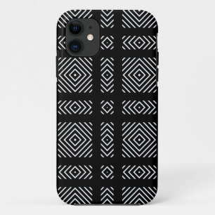 Schwarzweißgeometrie Ama Case-Mate iPhone Hülle