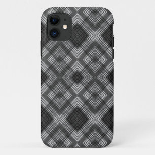 Schwarzweißgeometrie Case-Mate iPhone Hülle