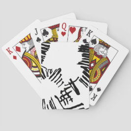 Schwarzweißkarten Spielkarten