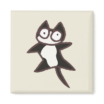 Schwarzweißkatze