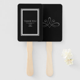 Schwarzweißlüfter Fächer