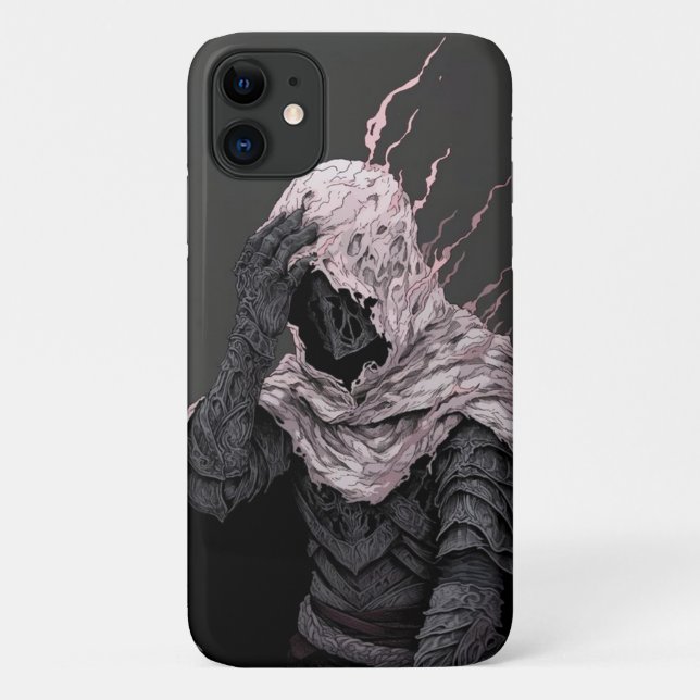 Schwarzweißmonster Case-Mate iPhone Hülle (Rückseite)