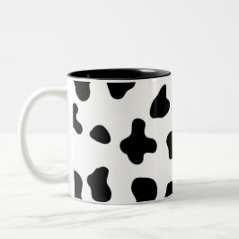 Schwarzweißmuster Zweifarbige Tasse