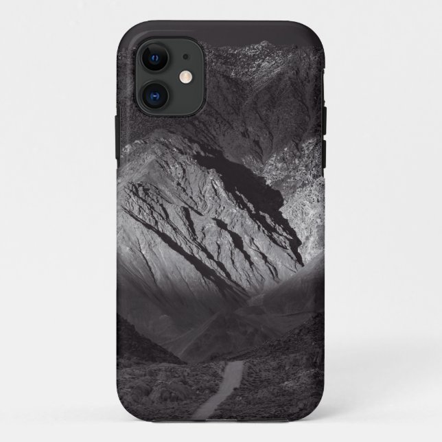 Schwarzweißnachthimmel Case-Mate iPhone Hülle (Rückseite)
