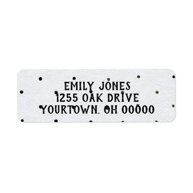 Schwarzweißpolka (Vorne)