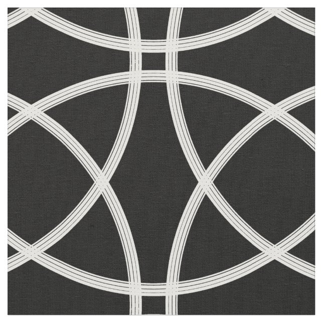 Schwarzweißringe Stoff (Nahaufnahme)