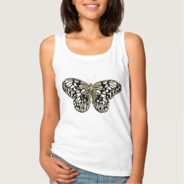 Schwarzweißschmetterling T-Shirt