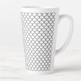 Schwarzweißschuhmagazin-Tasse Milchtasse