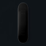 Schwarzweißskateboard Skateboard<br><div class="desc">Schwarzes Schlichtes Skateboard. Schwarz-Skate-Deck</div>
