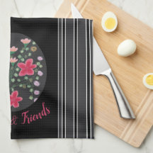 Schwarzweißstreifen mit Akzent