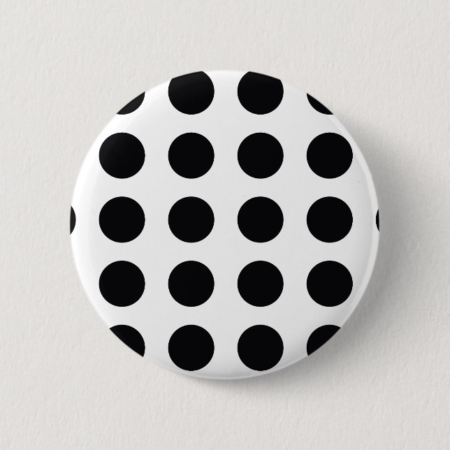 Schwarzweißtraum Punkt Button (Vorderseite)