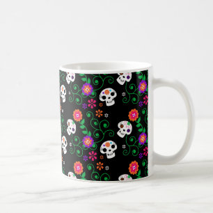 Schwarzzucker-Schädel Kaffeetasse