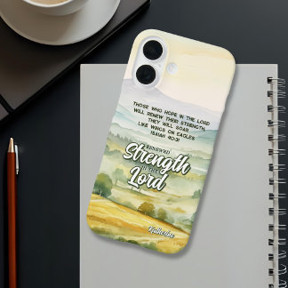 Schwebe auf Flügeln wie ein Adler Christlich iPhone 16 Hülle