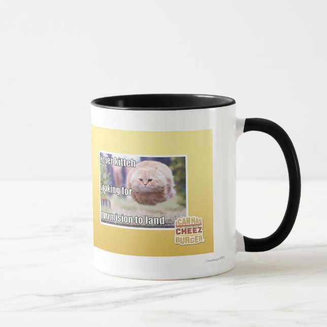 Schwebeflug kitteh tasse (Rechts)