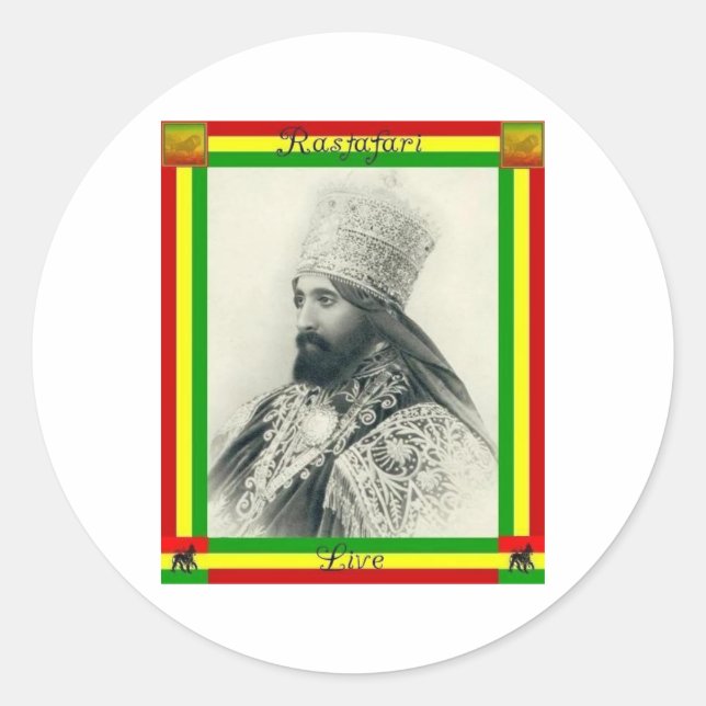 schweben runder aufkleber (Vorderseite)