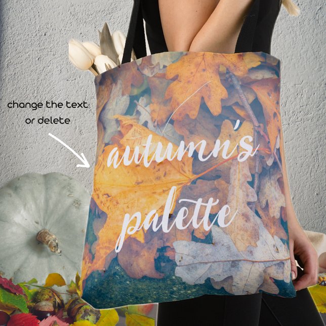 Schwebende Herbstblätter Tasche (Von Creator hochgeladen)