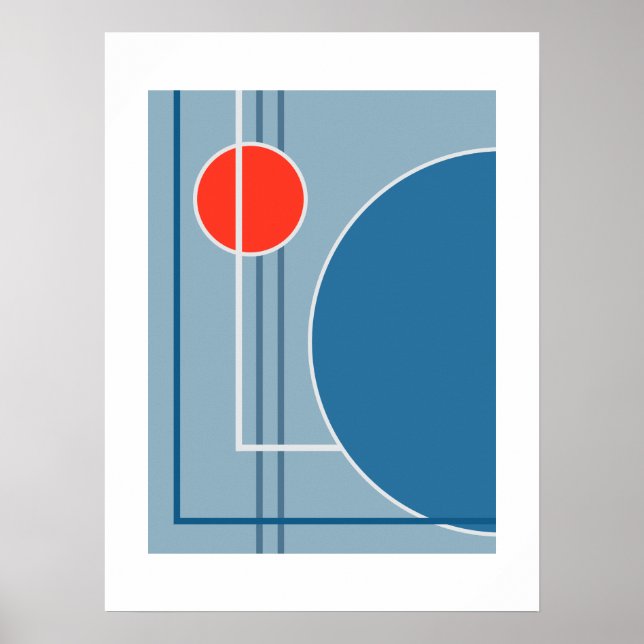Schwebende Kreise 11 Poster (Vorne)